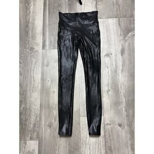 Spanx Faux Leather Leggings Size small